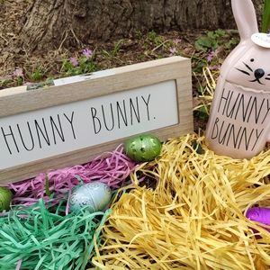 NEW Rea Dunn Hunny Bunny Set